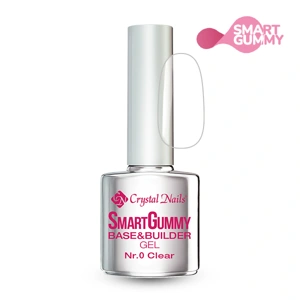 Crystal Nails Smartgummy Base & Builder Gel - Clear 8ml főképe